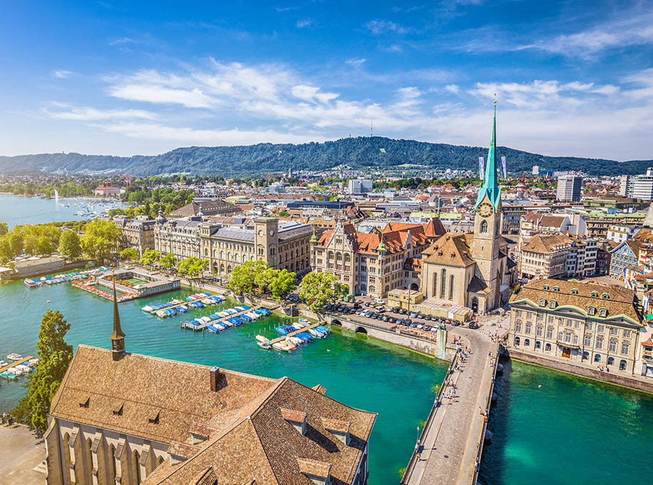 Avatar Umzüge Berlin-Schweiz - Zürich Luftansicht