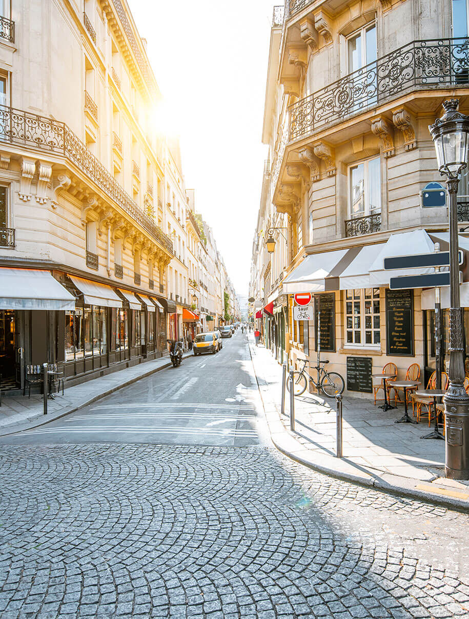 Avatar Umzüge Berlin-Frankreich - typische Straßenecke in Frankreich